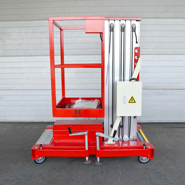 Телескопический одномачтовый подъемник ZX-1-090 OXLIFT 9000 мм 125 кг