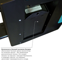 Самоходная тележка с платформой PROLIFT PRO SRT25 li-ion HV Market