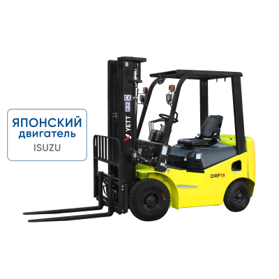 Дизельный погрузчик с японским двигателем YETT DRP18-WS5K2-ZSM480-SS HV Market