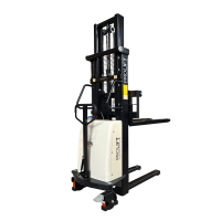 Электрический штабелер PROLIFT M2 SPN 1516 с раздвижными вилами HV Market