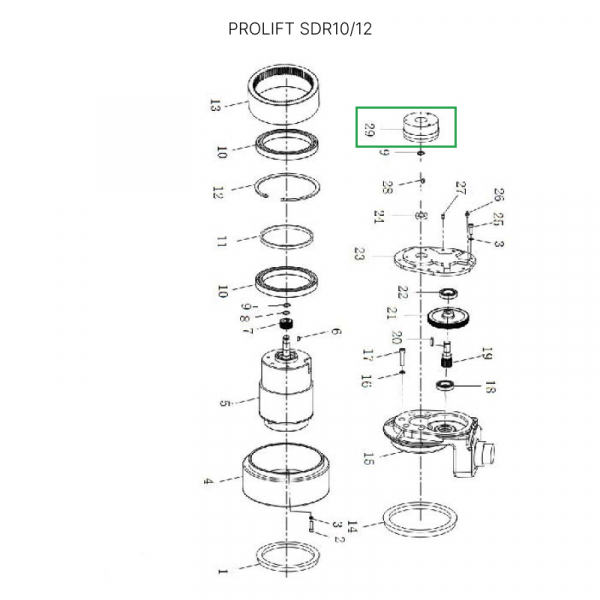 Катушка электромагнитного тормоза для штабелеров SDR 1-1,2 т, SDR1635, для тележек SD15 HV Market