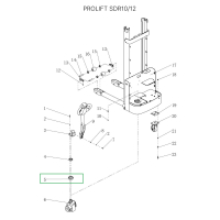 Опорный подшипник для штабелеров  для штабелеров SDR 1-1,2 т, SDR1635 (7212,30212) HV Market