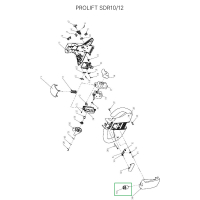 Замок включения питания для штабелеров SDR1030/1235, SDR1545S, для тележек SD15 HV Market