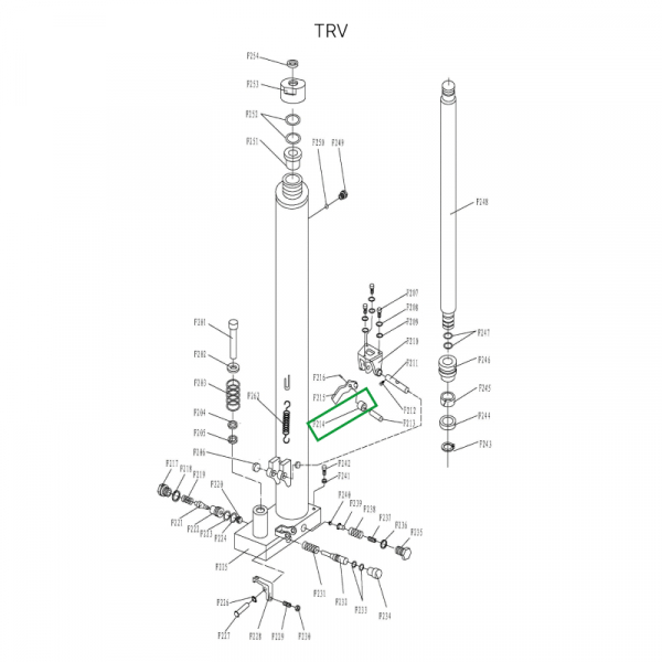 Ролик нажимной ручки для TRV HV Market